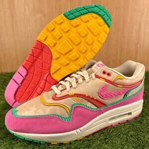 Nike Air Max 1 Familia Running Sneakers FN0598-200 Hemp Men’s Size 14